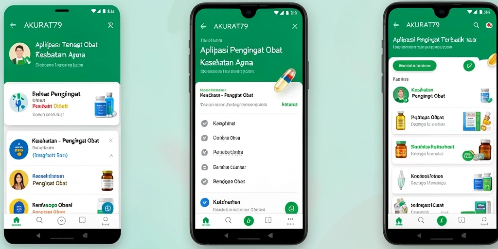 Tampilan antarmuka AKURAT79 yang intuitif dan mudah digunakan.